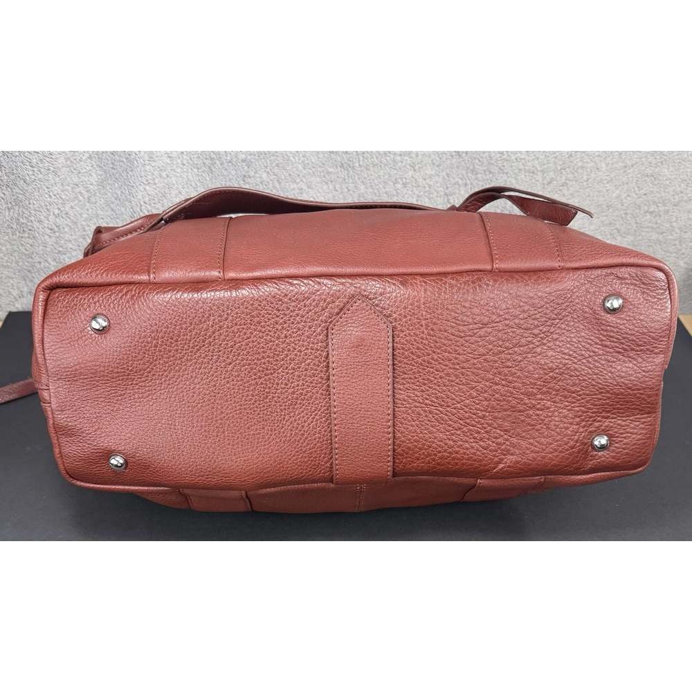 Aimee Kestenberg Suzie Large Convertible Satchel Leather Handbag Purse Bag - Picture 9 of 16